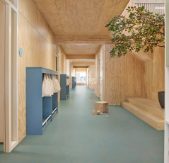 Forbo Marmoleum Solid Concrete 3763 blue shimmer фото 2 | FLOORDEALER